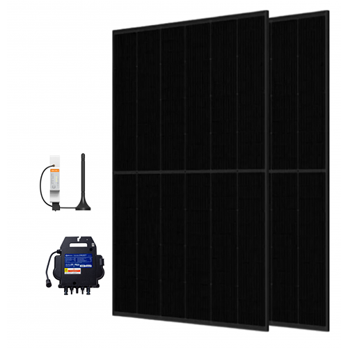 2 x 410W(820W) Balkon GES Full Paket  + Akıllı Sayaç